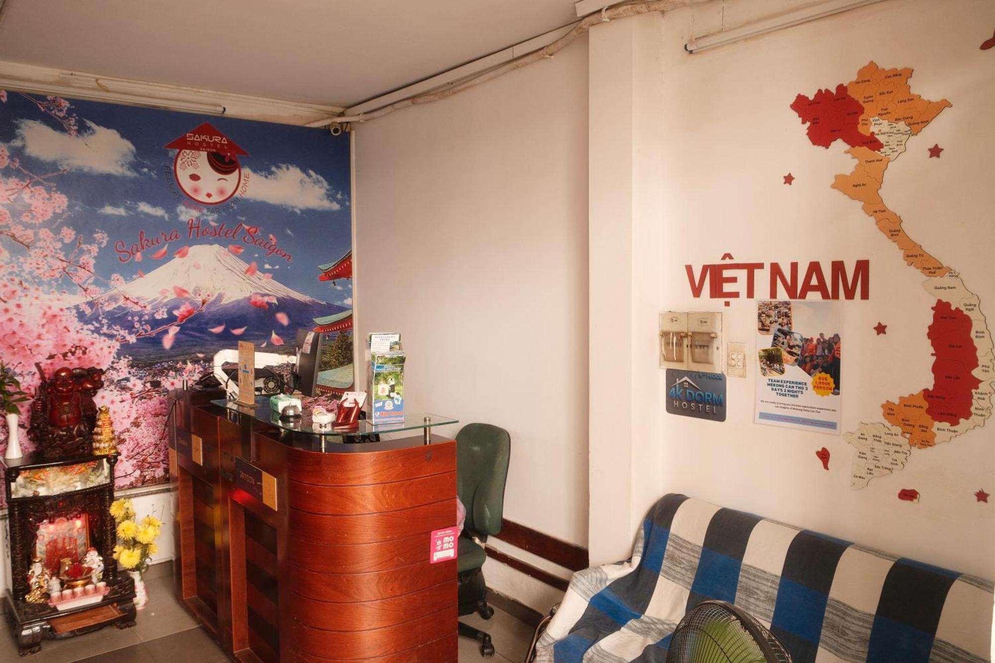 Sakura Hostel Saigon Ho Chi Minh-stad Buitenkant foto