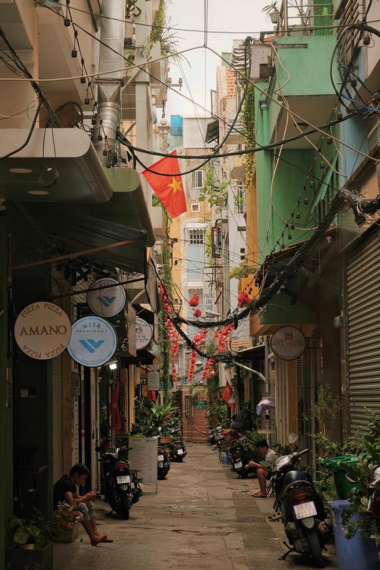 Sakura Hostel Saigon Ho Chi Minh-stad Buitenkant foto
